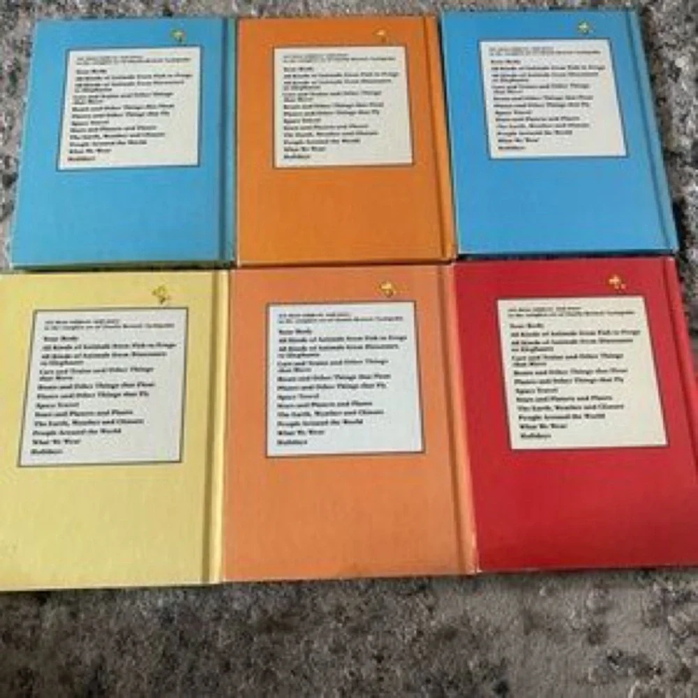 Charlie Brown's Cyclopedia Kids Learning Book Set - Assorted Colors
